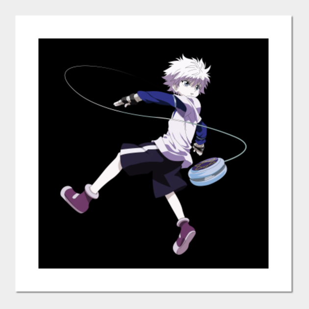 Killua YoYo Yoyo Fighting Style Killua Posters and Art Prints